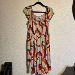 Colorful torrid dress